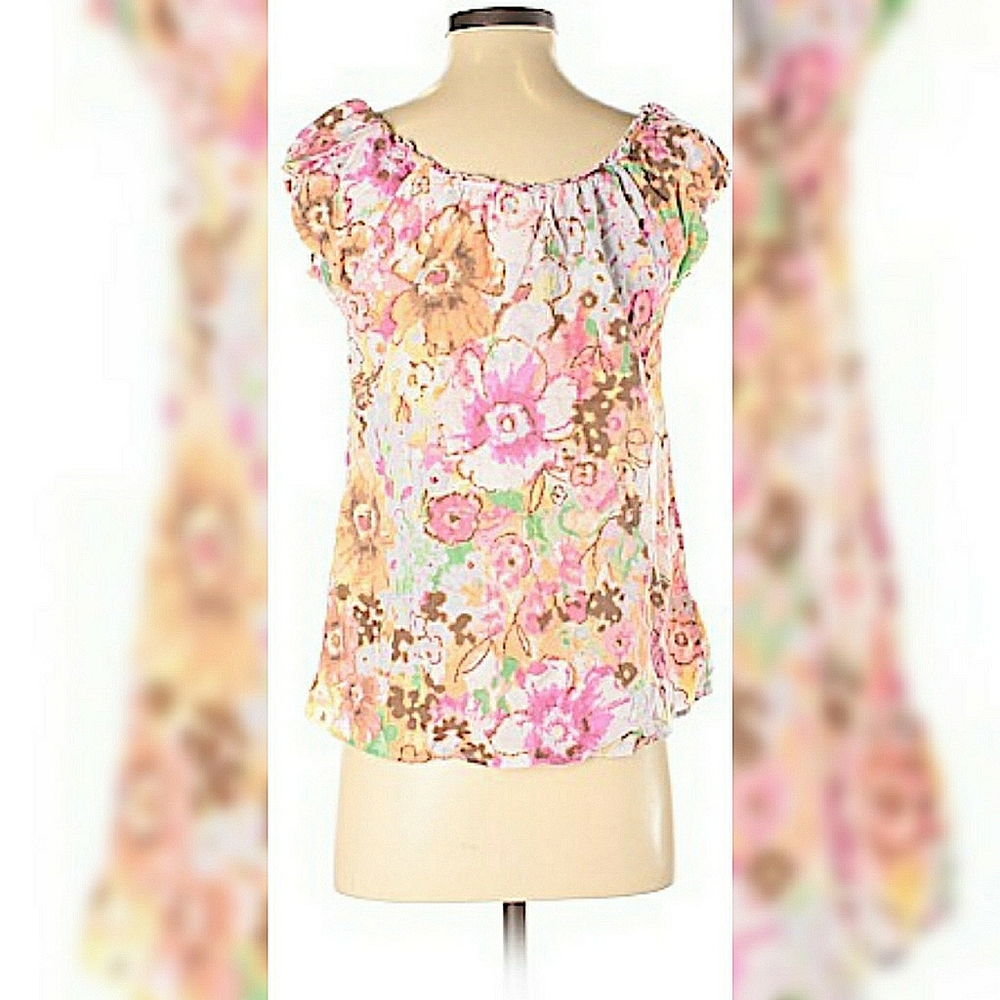 NWOT J. Crew Floral Blouse Medium/10